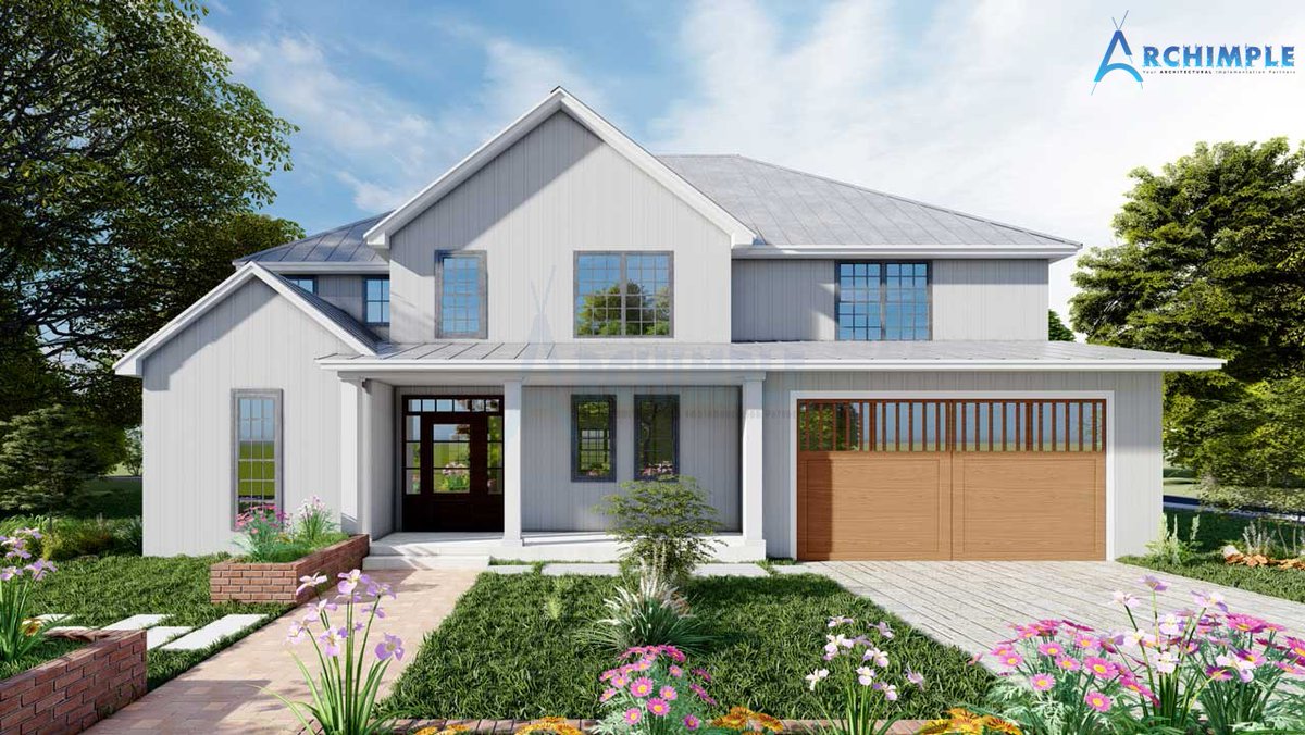 archimple_llc's tweet photo. discover stunning Bangalow house!
Simplistic two-story farmhouse plan with modern bungalow vibes. Features four bedrooms, formal living room, sleek kitchen, and master suite with private balcony.
details: dehttps://rb.gy/7i8a3h
#bangalowhouse #modernelegance https://t.co/2AJ6tghfKE