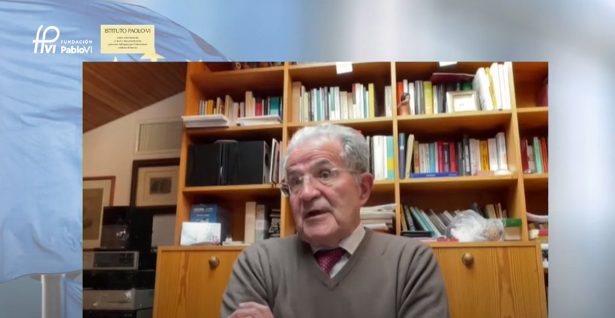 Romano Prodi: Europa puede ser el papel de mediador de la paz del mundo. Tenemos que transmitir a la población la idea de que juntos somos importantes. Tras el #Brexit nadie abandonará y todos entenderán que solos se está aislado. #ParticipaEuroPabloVI youtube.com/watch?v=bmUU1P…