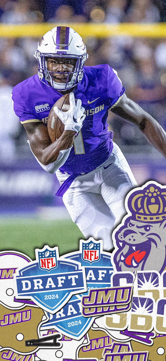The @NFLDraft is this week! Here are 3 @JMUFootball wallpapers to celebrate the draft. @LilJayyy_1 @PSproles @1rlbjr_ Good luck to all the Dukes in this year's NFL Draft! Go Dukes! @JMUFBRecruiting @JMUSports @NFL
