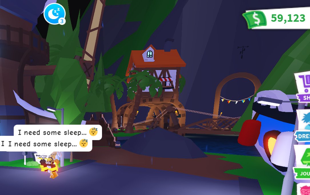 Jinx_Garhamy's tweet image. I was grinding and I wondered why was it suddenly raining on Adopt Me not realizing the Rain Weather Update is here💀💀 #adoptme #adoptmeupdate