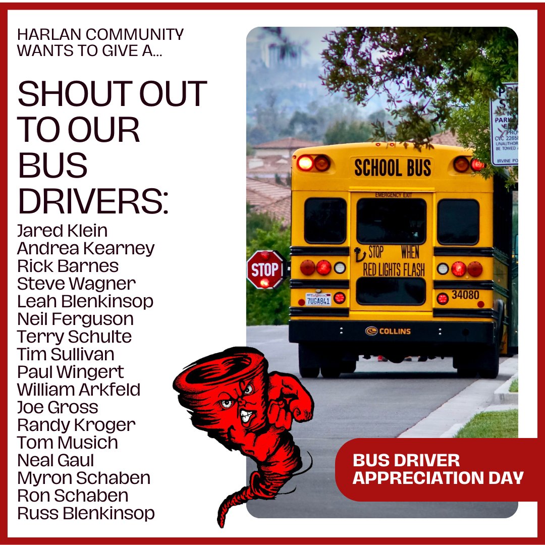 hcsdcyclones's tweet photo. Today, let's give a big shoutout to all the incredible bus drivers out there! 🚌 Your dedication, patience, and kindness make our journeys safer and brighter every day. Thank you for keeping our communities moving! 
#BusDriverAppreciationDay #ThankYouBusDrivers 🙌 https://t.co/lLBe87z24V