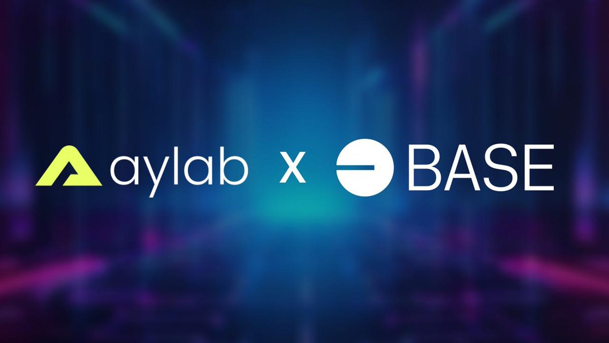 🔥 Super Excited to announce <a href="/Aylab_io/">Aylab</a> 's integration with <a href="/base/">Base</a> 

Base is an L2 network incubated by <a href="/coinbase/">Coinbase 🛡️</a> 

Aylab is a cutting-edge Web3 traffic acquisition platform.

Aylab Traffic Loop (ATL), allows Web3 projects to reach users directly through mobile apps, simplifying