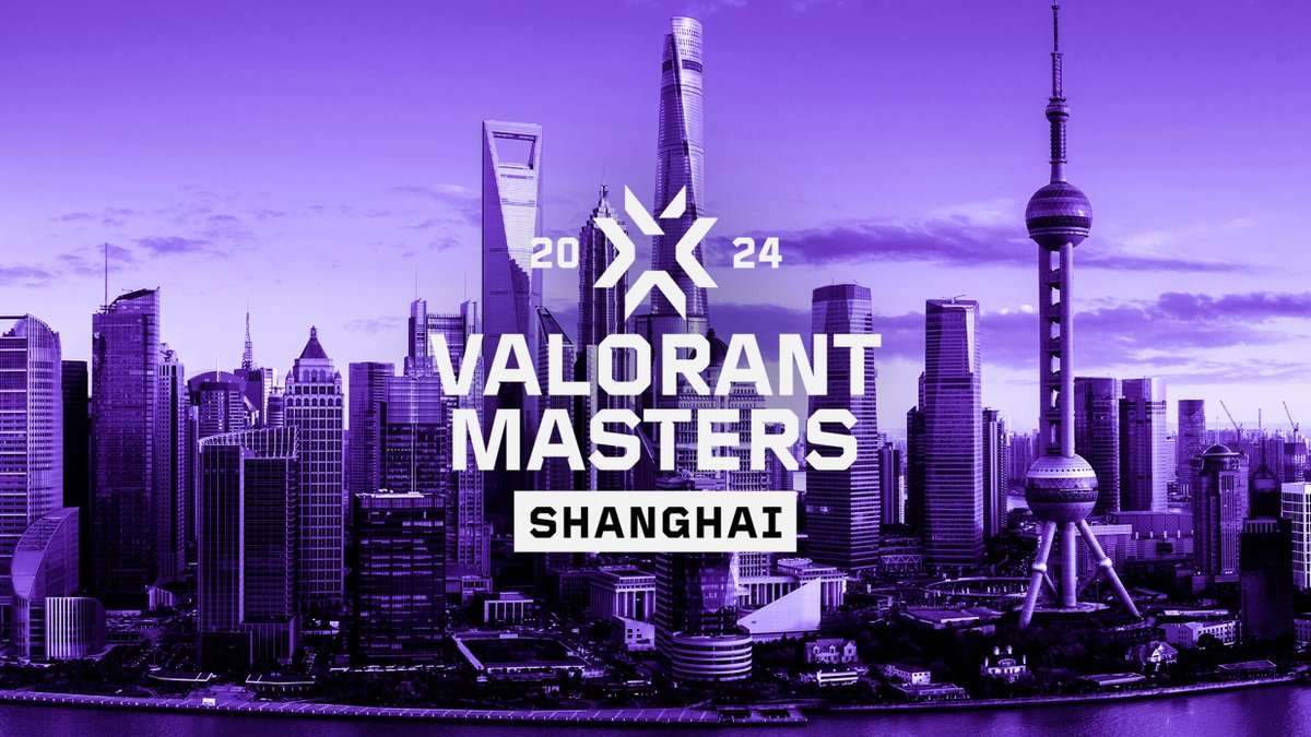#VALORANTMasters Shanghai begins in 1 month 🇨🇳
