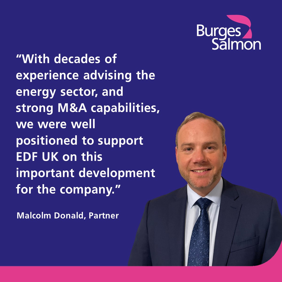 Our Corporate and M&A team has advised EDF UK  on the £25 million sale of its gas storage arm to Kistos Holdings plc, a low-carbon-intensity hydrocarbon producer. 

Read our press release here: bsalmon.us/449k2hj

#Corporate #Energy