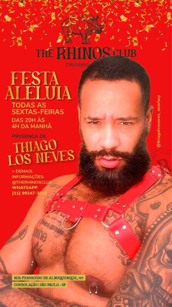 therhinosclubx's tweet photo. O Rhinos Club inicia sua parceria com @thiagolosneves_sexshop nesta sexta-feira, um rinoceronte que só de olhar já faz arder a pele. 
Todos os produtos selecionados por Thiago serão demostrados por ele para ampliar seu prazer.
@ThiagoLosNeves_ 
@maludobrasil1 https://t.co/PLZcUVmMHI
