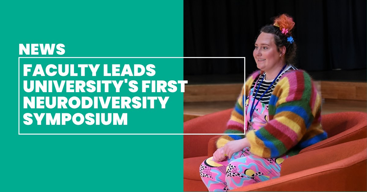 NEWS | The University's first Neurodiversity Symposium marked a crucial step forward in promoting inclusivity and awareness. Speakers included GBBO's @lizzieacker_, @ADHDFoundation and @DoITProfiler Read more about the event: bit.ly/4ddNua7