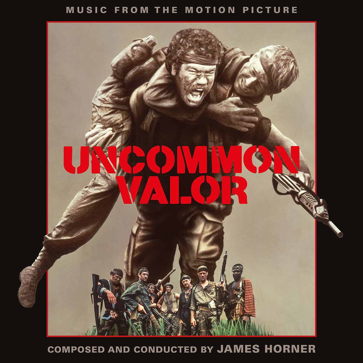 I produced the new expanded soundtrack release of James Horner's score to UNCOMMON VALOR, released April 23, 2024 from Quartet Records