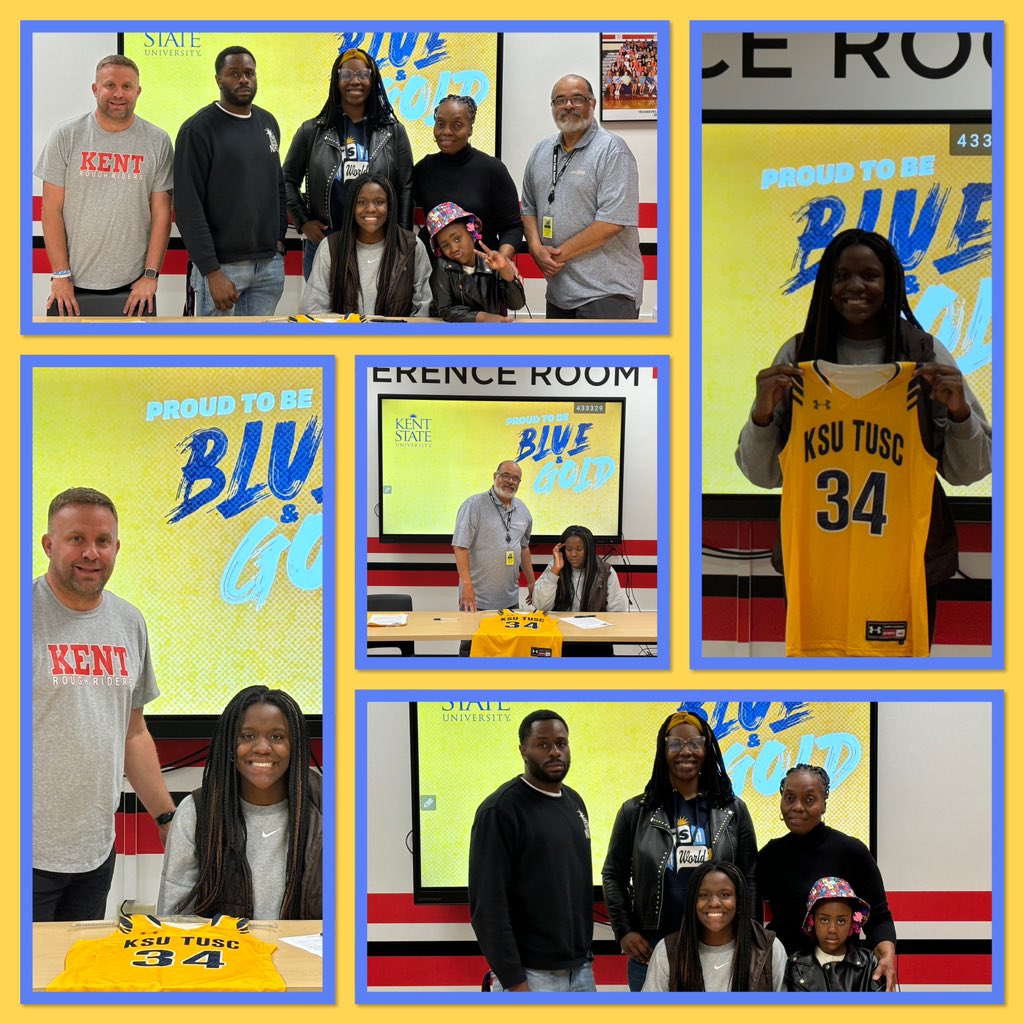 Congrats Zariyah! Off to KSU-Tusc to continue her basketball career!