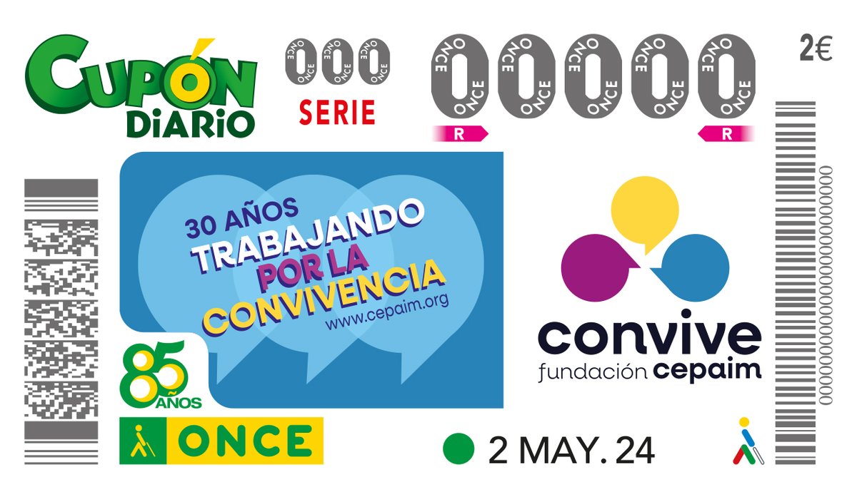 FundacionCepaim's tweet photo. Con la presentación en el Consejo General de la @ONCE_oficial en Madrid damos inicio a un año de celebraciones por el 30º Aniversario de #FundaciónCepaim

🔜¡El 2 de mayo, cinco millones de cupones difundirán nuestro trabajo por la convivencia intercultural! #30yMás https://t.co/yRH7Pq5oPv