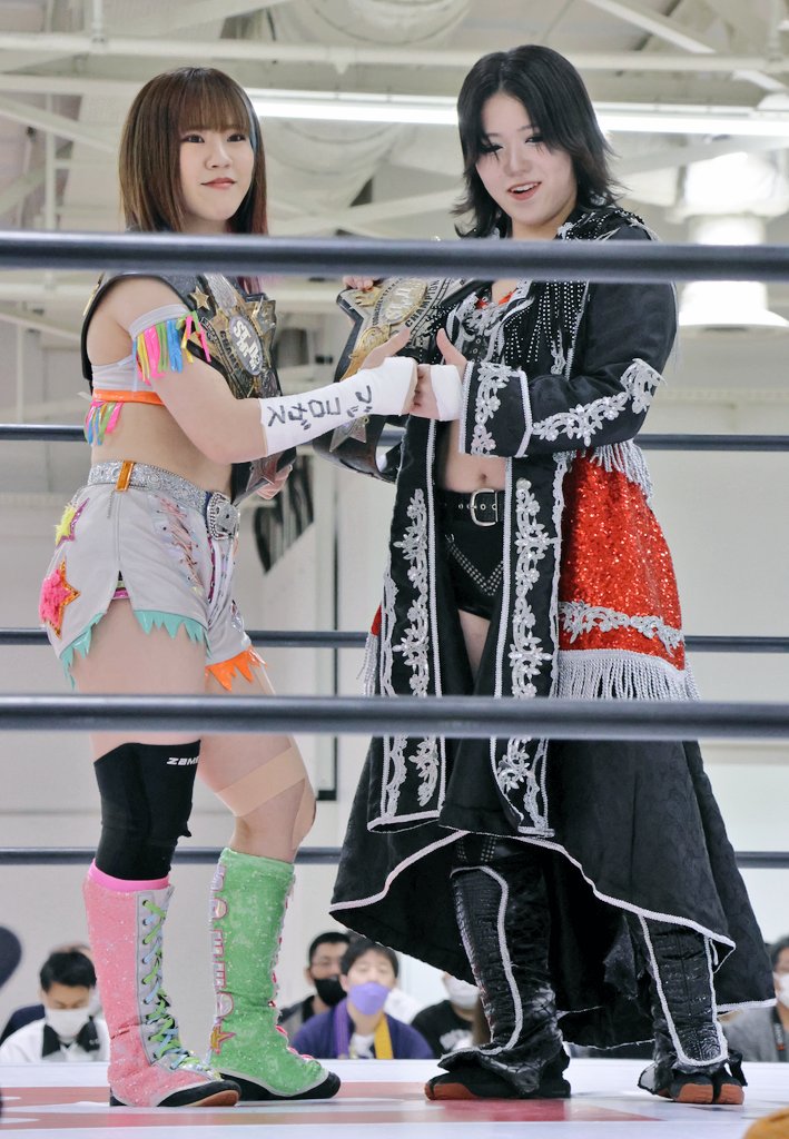 STARDOM in KOBE 2024 2024/4/20 神戸サンボーホール CRAZY STAR ゴッデスチャンピオン! #鈴季すず #星来芽依 #STARDOM