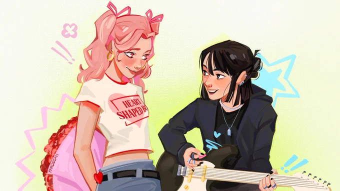 this lesbian and her art can be percieved for a week happy #lesbianvisibilityweek !! 