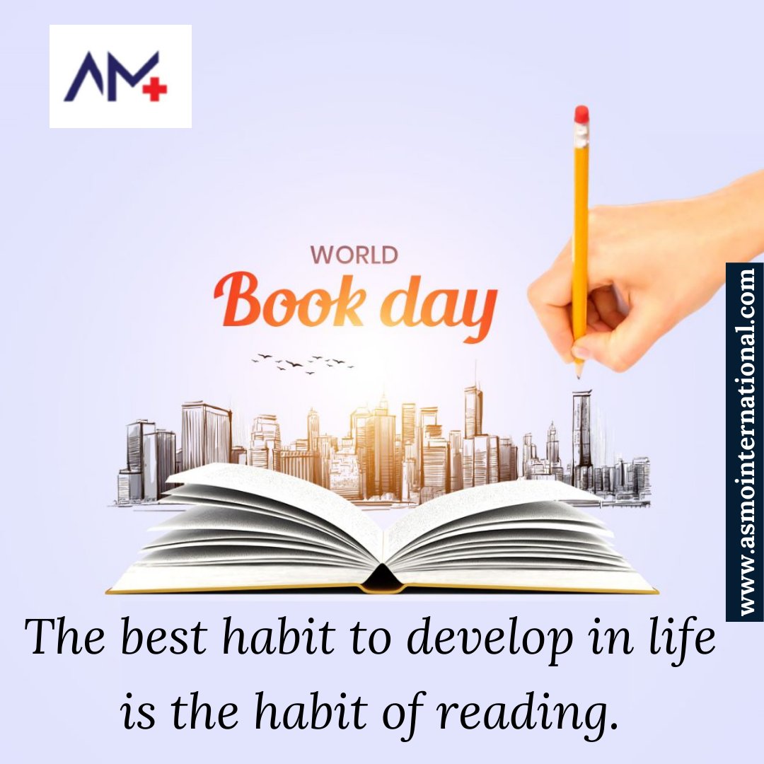 A room without books is like a body without a soul
.
bit.ly/3nHERKo
.
#WorldBookandCopyrightDay #WorldBookDay #Books #Reading #WorldBookCapital #Copyright #CopyrightAct #healthcare #asmointernational #asmohealth #asmomedicines #asmocare #asmoresearch #asmo