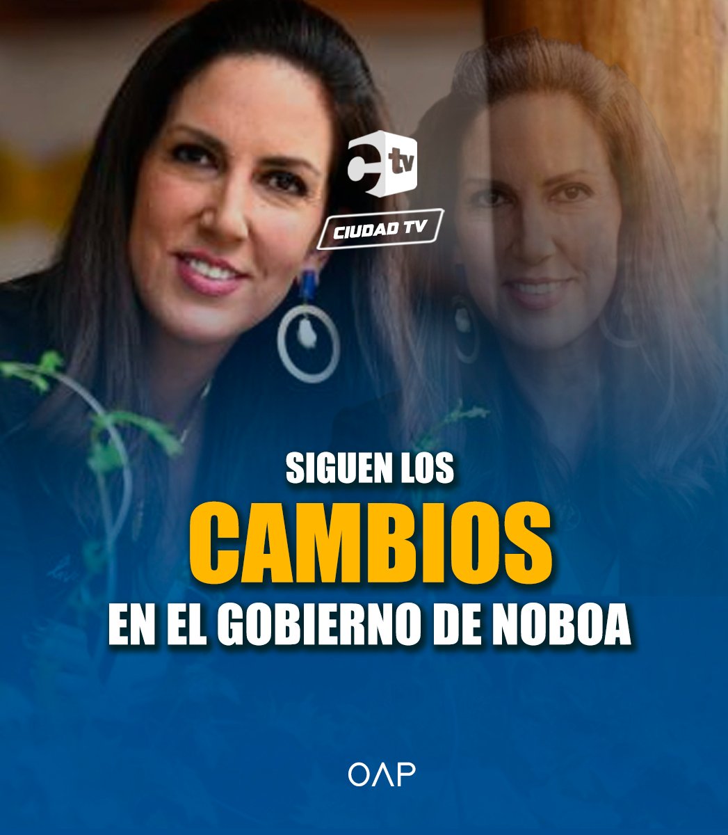 CIUDADTV1's tweet photo. Alegria Crespo es la nueva Ministra de Educación https://t.co/QGWzLxNGzl