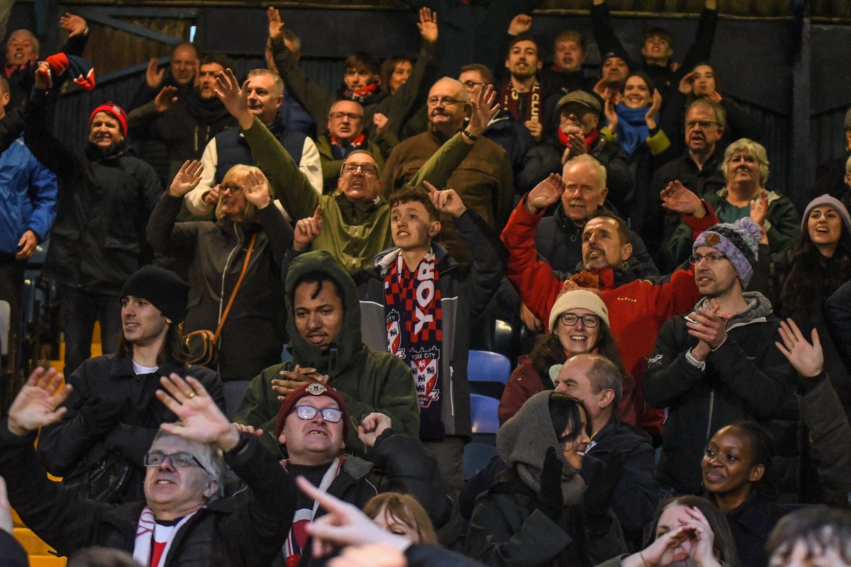 🙌 So many important Lenell John-Lewis goals this season, and this one is right up there! #YCFC 🔴🔵