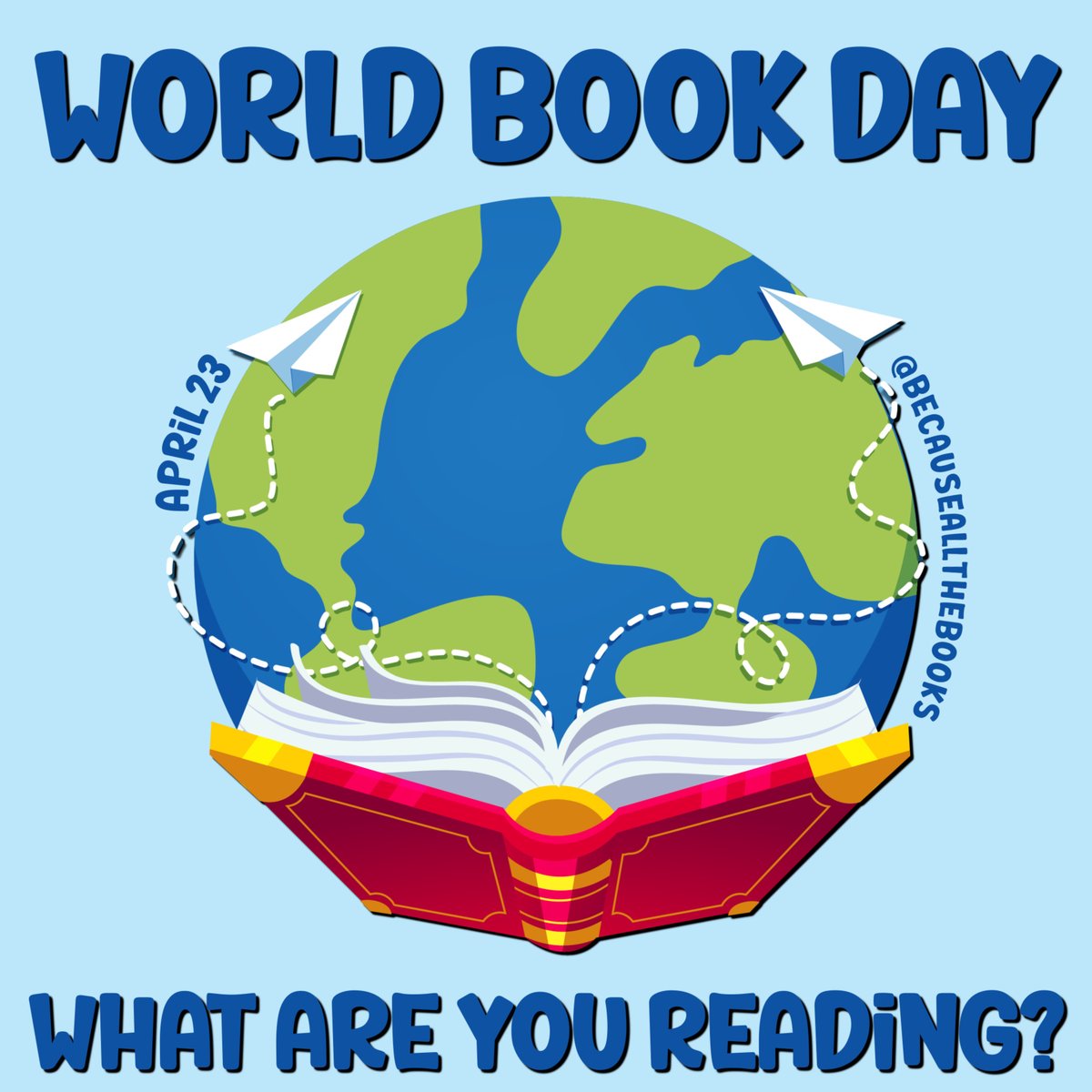 Happy World Book Day! 

#BecauseAllTheBooks #WorldBookDay #WhatAreYouReading #BooksForLife