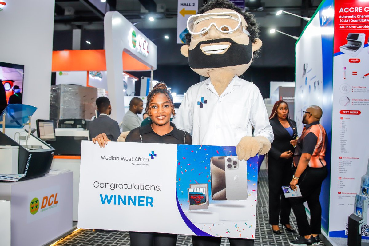 whxlabslagos's tweet photo. We're thrilled to announce the winners of our #MedlabWestAfrica 2024 lunch voucher giveaway! 🏆 Congratulations to all the lucky winners! 🎊 

Stay tuned for more exciting updates and events coming your way.

#MedlabWestAfrica #WestAfrica #Nigeria https://t.co/GUi4dtuSab