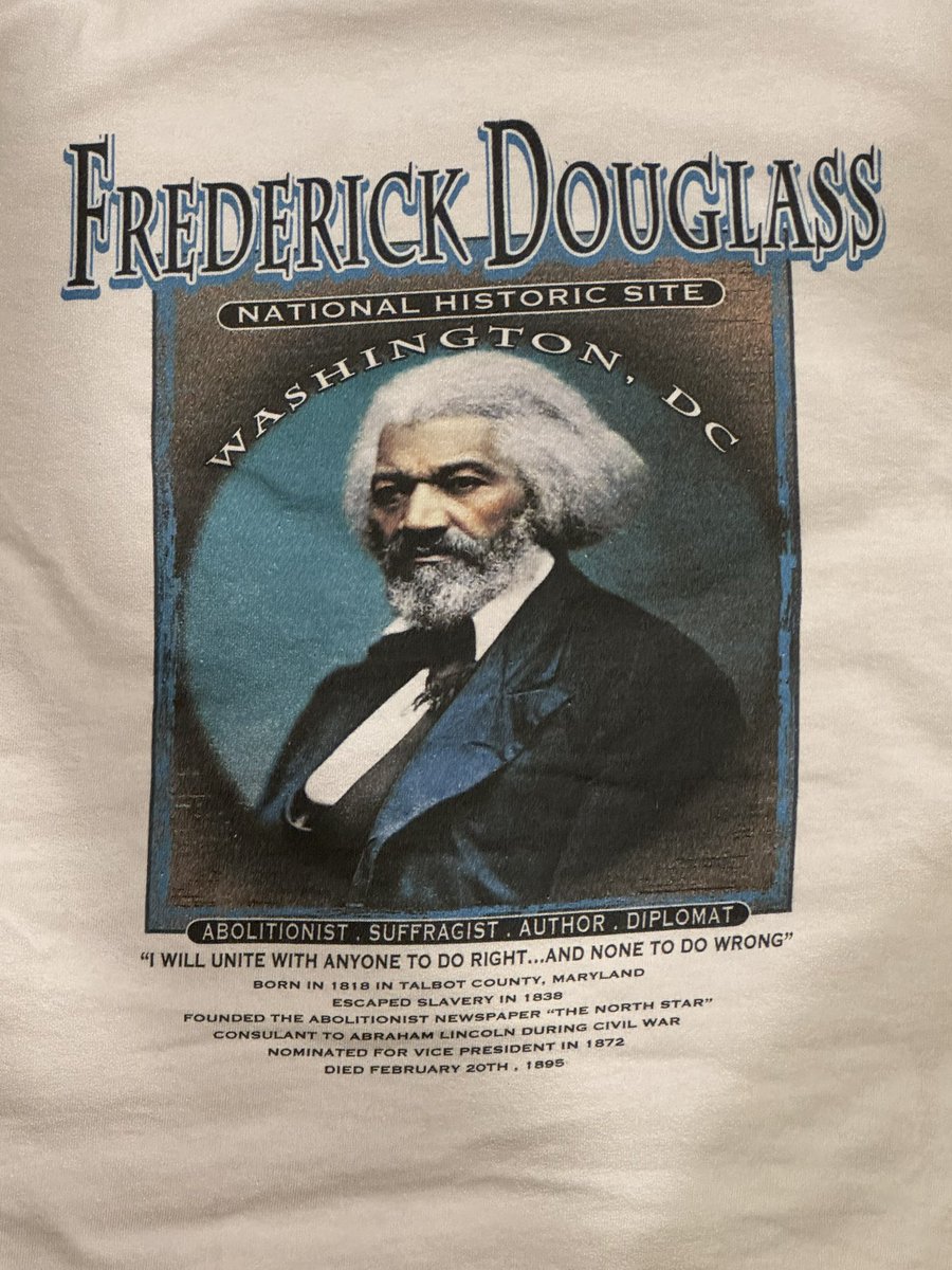 Always a good day when you can talk about Frederick Douglass. So much fun to take #HistoryTadpoles through Cedar Hill w @ThingLink_EDU Thanks to @FordsEdu #TeachReconstruction #HistoryFrogClass🐸 @FirstAveMS #HistoryTeeShowdown