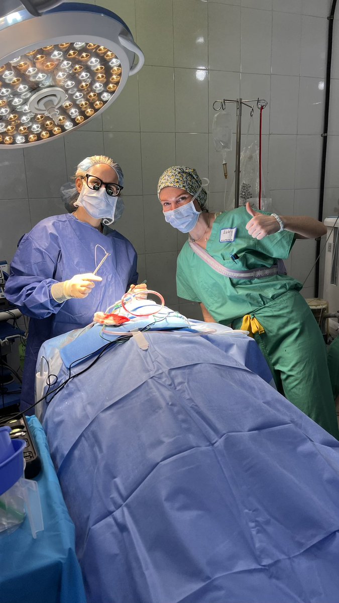 CMC Neurosurgery goes international! Dr. Jernigan recently lead a CMC team, including Dr. DeCarlo (PGY-4), to Ghana with @operationintl #GlobalHealth #neurosurgery #globalneurosurgery