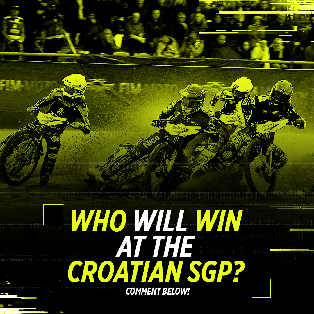 It's prediction time!! 🗣️ Who do you think will win the first round of the year at the #CroatianSGP? 🤔 #FIMSpeedwayGP