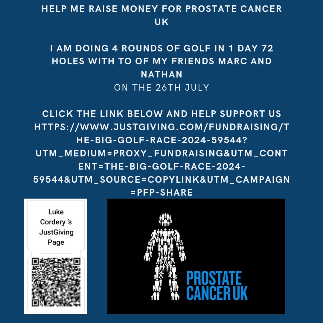 Help me please to raise money for a great charity, 72 holes off golf in one day 

justgiving.com/fundraising/th…