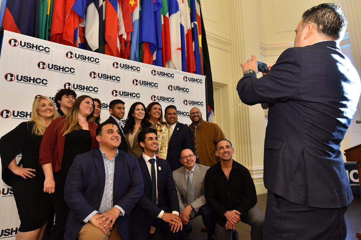 USHCC's tweet photo. Last night was one to remember! ✨ We had the pleasure of hosting our 2024 USHCC Legislative Summit Welcome Reception at the prestigious Organization of American States: Hall of the Americas.
We're back at it today—see you @ReaganITCDC! #UshccLS24 #TMobileBusiness https://t.co/a652eajQ1d