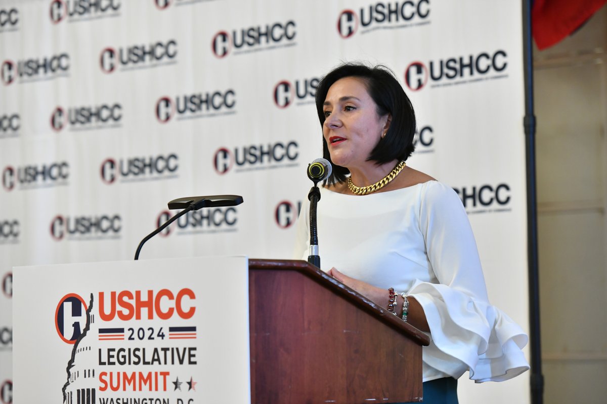 USHCC's tweet photo. Last night was one to remember! ✨ We had the pleasure of hosting our 2024 USHCC Legislative Summit Welcome Reception at the prestigious Organization of American States: Hall of the Americas.
We're back at it today—see you @ReaganITCDC! #UshccLS24 #TMobileBusiness https://t.co/a652eajQ1d