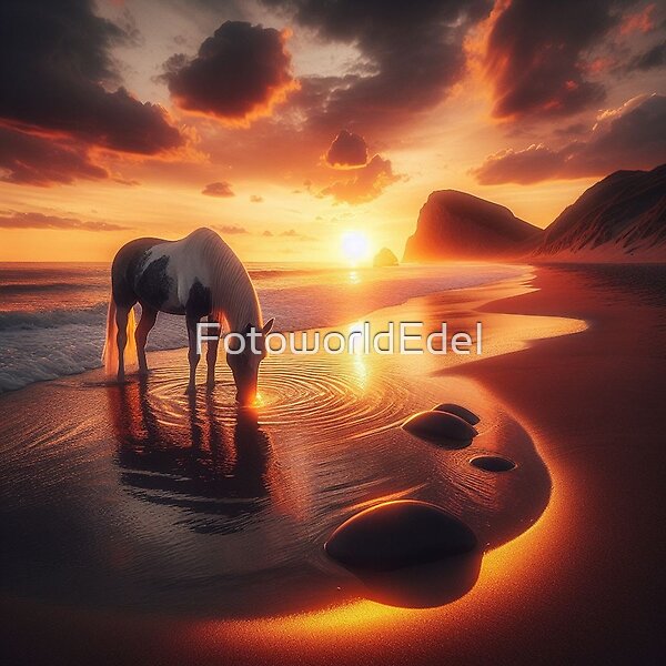 FotoworldE's tweet photo. FotoworldEdel: Strandgalopp im Abendrot: Wenn Pferde den Sonnenun... https://t.co/v864P7r2f7 
#Abendrot #FotoworldEdel #Freiheit #GoldenStunde
#MagischeMomente #Naturwunder #Pferdeliebe #PferdundSonnenuntergang #ReitenAmStrand
#Strandabenteuer #Strandgalopp
 https://t.co/M08GRKWv14