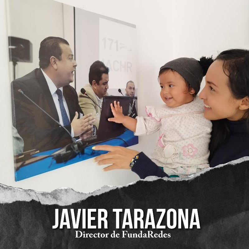 #29Abr No olvidemos a Javier Tarazona de FundaREDES quién tiene 1.032 días injustamente detenido y su salud está en constante deterioro.

Con Javier nos envían un mensaje a todas las personas defensoras, pero de la misma manera, no nos detenemos #LiberenAJavierTarazona