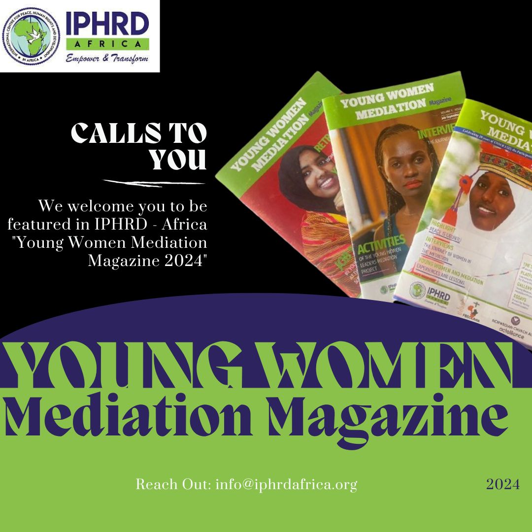 Calling on all young women in peacebuilding! Share your inspiring stories and experiences with us. Apply now to be featured in our magazine and showcase your vital contribution to building a more peaceful world.