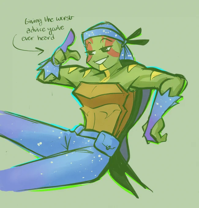 leoooo #UnpauseROTTMNT #rottmnt