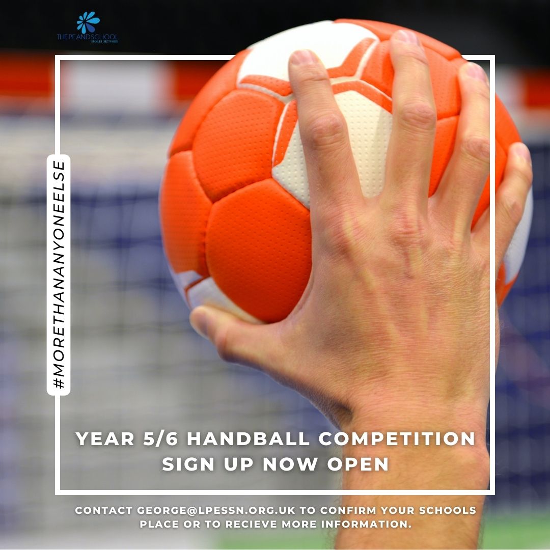 🏐 YEAR 5/6 HANDBALL LEAGUE 🏐

Sign up to our Year 5/6 Handball League is now OPEN!

🗓️ Bird In Bush Primary School
⏰ 16:00 - 17:00
📍 Every Thursday from 6th June

Please contact george@lpessn.org.uk to confirm your schools place.
#handball #morethananyoneelse