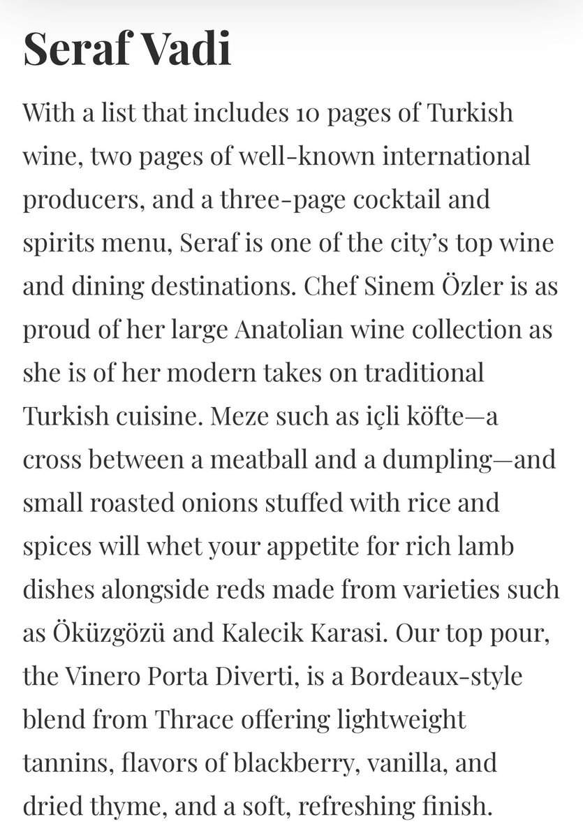 SerafRestaurant's tweet photo. The 3 Most Exciting Places To Drink Wine In Istanbul
https://t.co/mwgJYmx2fQ
#lavishlifemagazine https://t.co/reBycdNvlJ