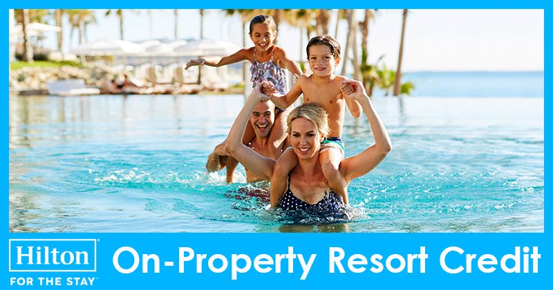 Get an on-property resort credit per night at Hilton hotels in the Caribbean, Hawaii & Mexico! ☀️💦 
More info: sovrn.co/15094sj 
#caribbean #traveldeals #vacation #traveling