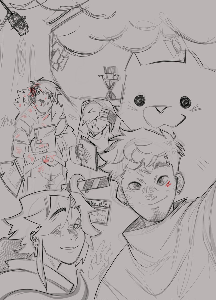 Hxy_hemaxyeART's tweet photo. Behind the scenes but in human version 👁️‍🗨️ #undertaleAU #underverse #ErrorInk https://t.co/rCAMffRAlr