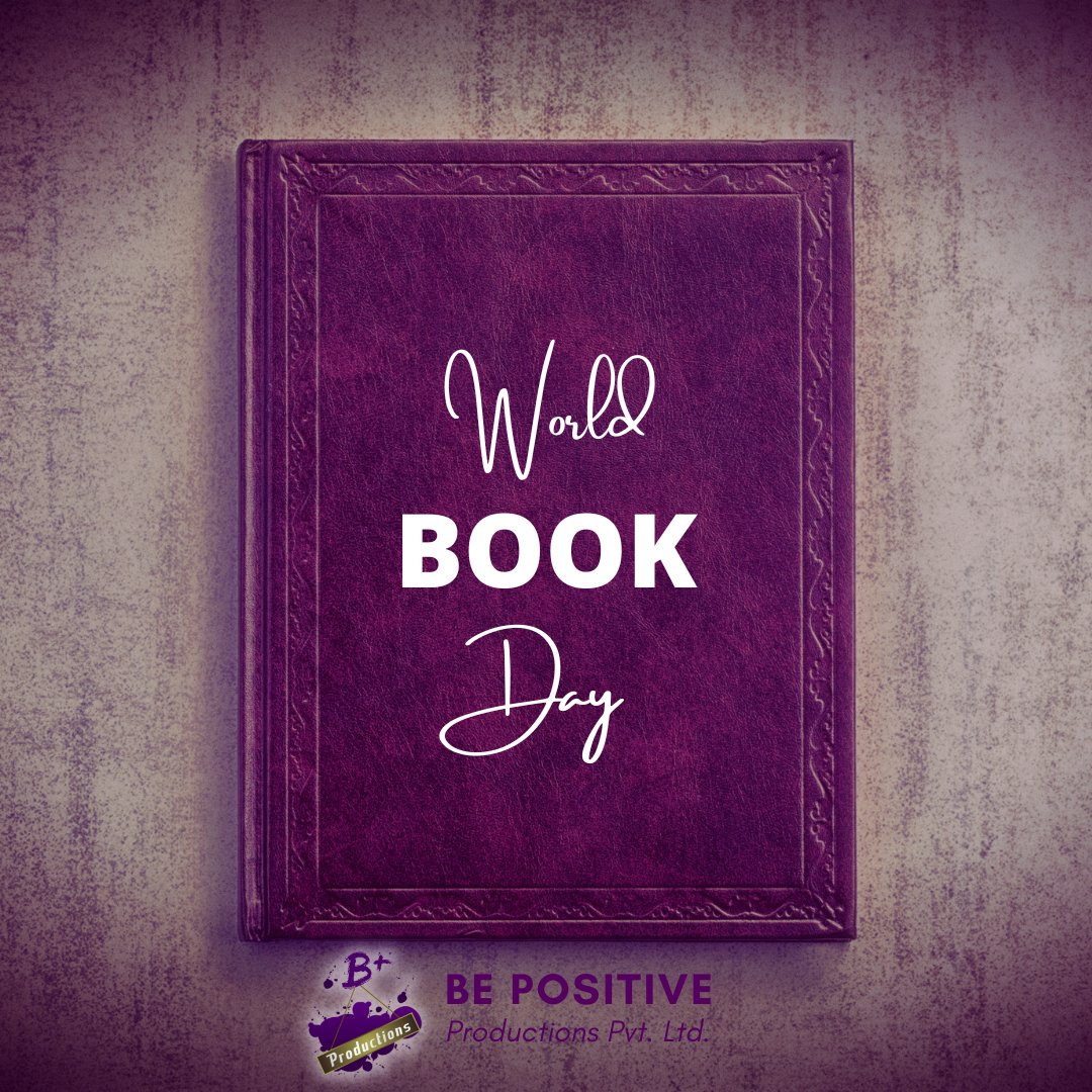 📚Celebrating World Book Day with Be Positive Productions Pvt. Ltd.! 
Books are the cornerstone of knowledge and inspiration, and we're proud to promote literacy and learning through our diverse projects and portfolio. #WorldBookDay #LiteracyMatters #BePositiveProductions