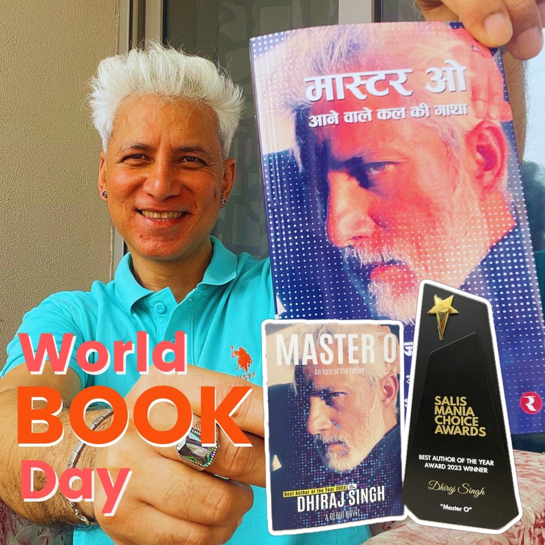 i_dhirajsingh's tweet photo. HAPPY WOELD BOOK DAY WITH ‘MASTER O’
NOW IN TWO LANGUAGES
#bookaward #salismania #bestauthor #bestbooks #booklover #books #mastero #novel #dhirajsingh #sciencefiction #scifi #scifibooks #bestbooksof2023 #dhirajsinghmastero #literature #readers #worldbookday #worldbookday2024 https://t.co/XVU8q0tbiE