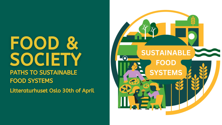 What we eat has important consequences for our health, the environment and society. Welcome to a half day conference about the science and politics of food systems. 30 April at @Litteraturhuset. Free event with lunch, registration required. nmbu.no/en/research/ev…