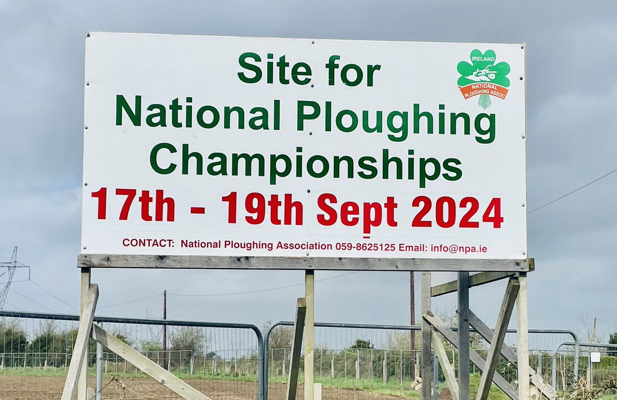 Don’t miss out book #Ploughing2024 exhibition space now to avail of a special early bird rate before the end of April - for booking details pls see NPA.ie @businessposthq @RTEbusiness @FieldaysNZ @farmersjournal @CarlowLEO @LaoisToday @kfmradio @SouthEastRadio
