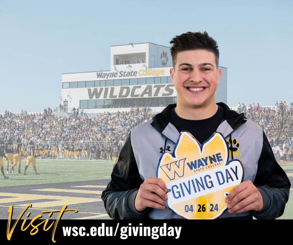 🚨🕔🐯🚨 WSC Giving Day is just days away—let's come together for Wildcat football. 🐾🏈 wsc.edu/givingday #ForThePaw