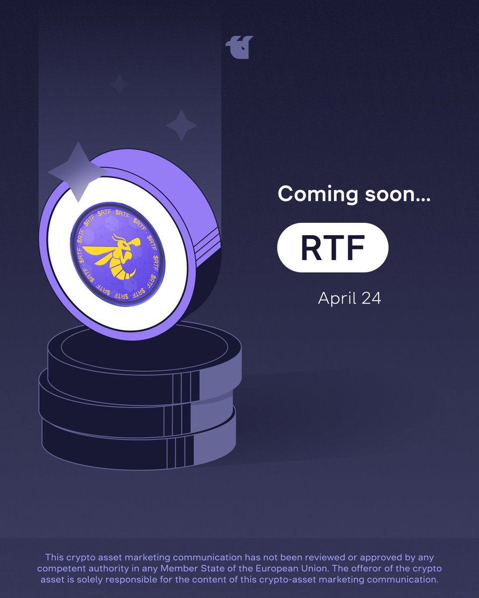 Looking forward to buying the first boxing token @RTFight_App? $RTF will be listed on our exchange tomorrow, April 24, at 10:30 a.m. UTC! The @RTFight_App platform, founded by Oleksandr Usyk, connects boxing with Web3. The WBC & Mike Tyson are among the project's ambassadors.