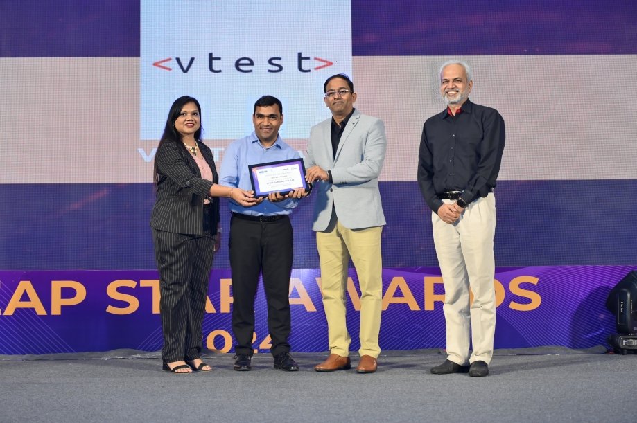 vtestcorp's tweet photo. Thrilled to win a Special Mention Award for "Making a Difference in People Practices" at the SEAP Star Awards 2024! 

Honored for our commitment to building a strong workplace culture at VTEST.

#seapstarawards #emergingstrong #peoplepractices #awardwin #awesometesting #vtest https://t.co/v3YwDSw01M