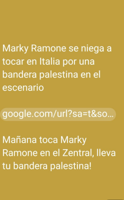 MARKY RAMONE en Iruña - Pamplona. 23 de abril (2024). Zentral.