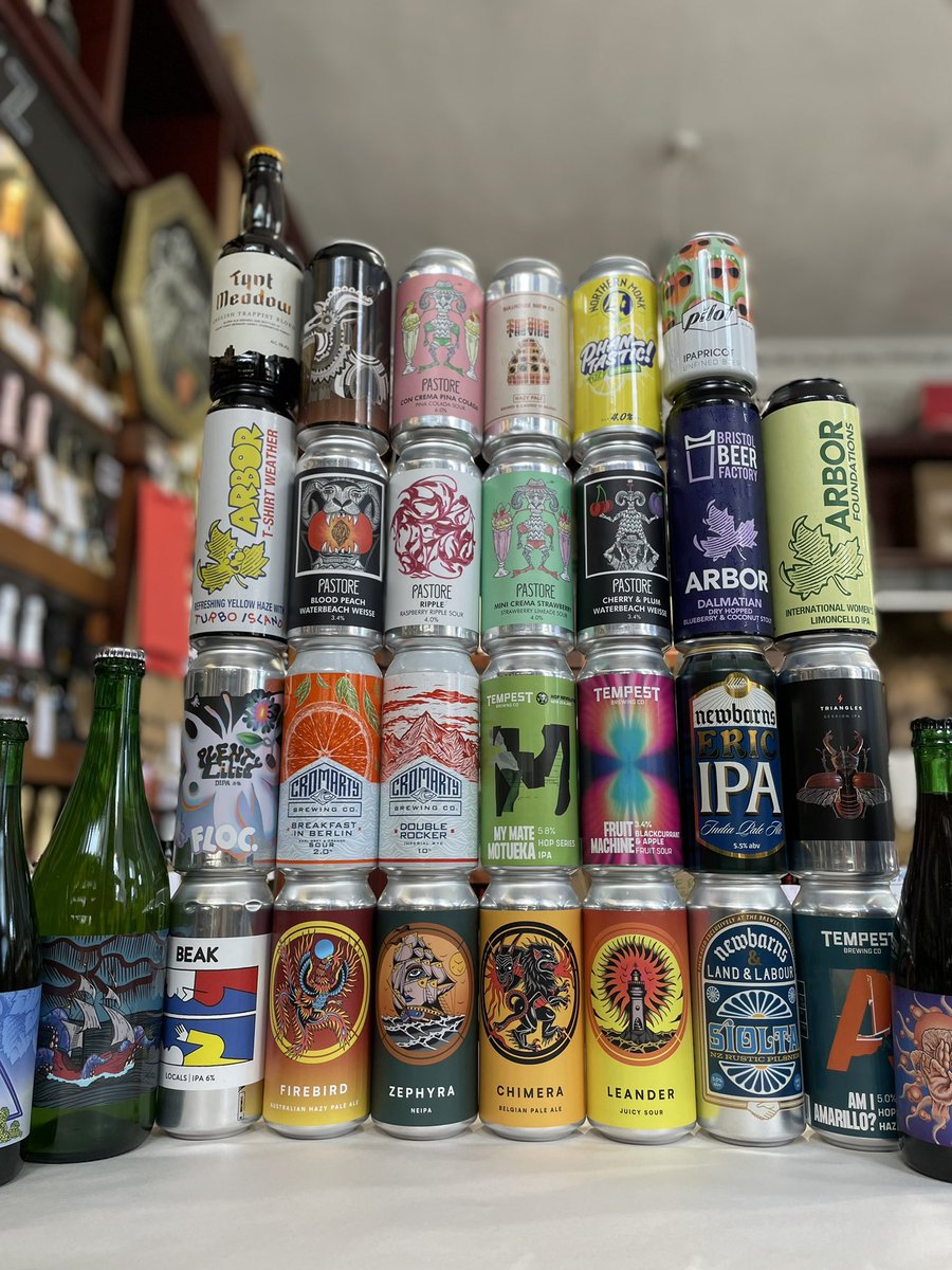 Lots of new beers☀️ Definitely noticed the trend towards sours/ IPAs away from dark beers in the last couple of weeks!