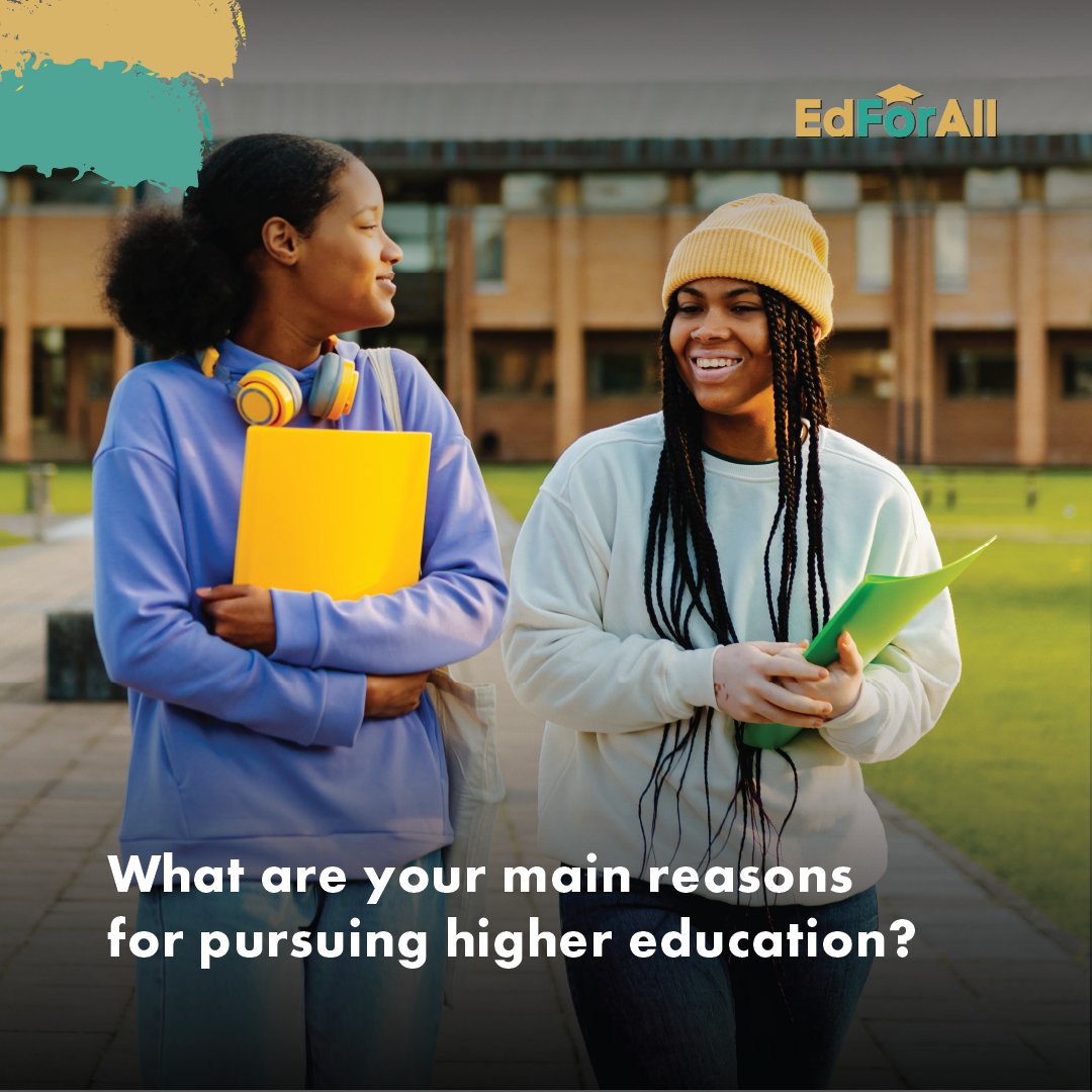 Embrace the power of higher education to sculpt your future and illuminate the path to success.

#HigherEdJourney #KnowledgeIsPower #UnlockPotential #FutureLeaders #EducationMatters #LearnGrowSucceed
#EdForAll