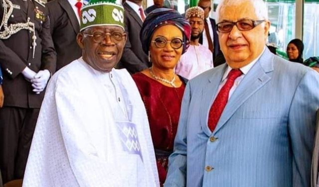 RealQueenBee__'s tweet photo. Introducing the notorious Gilbert Chagoury, although much like Tinubu, he needs no introduction.

He is the owner of HiTech Construction Company, the company that won the controversial Lagos-Calabar coastal road project worth over N15 trillion / $15 billion ahead of Julius Berger without any formal bidding.

He also owns:
-Eko Hotel Lagos
-Eko Atlantic, the most expensive city in Nigeria
Amongst other assets

Gilbert is the closest associate to Tinubu, and I guess you know why (birds of the same feather).

Tinubu always stays at his Castle Farm House in Paris anytime he travels.

In case you pretend you don't know, Cartels, Gangs, and Drug Lords are currently running Nigeria. 

This is the reason Nigerians undergo inhumane treatment abroad because of Tinubu's past and present records.
