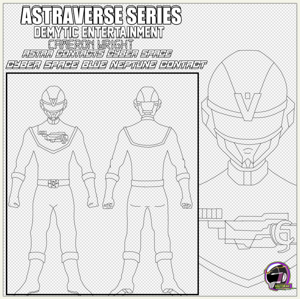 WORKIN ON CAMERON WRIGHT : CYBER SPACE BLUE NEPTUNE CONTACT.
#AstraContactSeries #astraverseseries #powerrangers #mmpr #blueranger