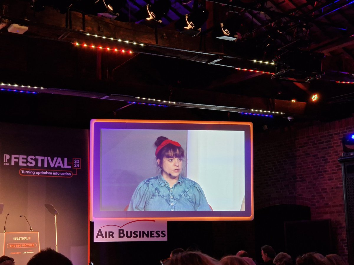 The big picture stage: tackling AI's gender bias Hannah Williams: 'the root to equity in power is who you have, and encourage to have, a seat at the table' #PPAFestival