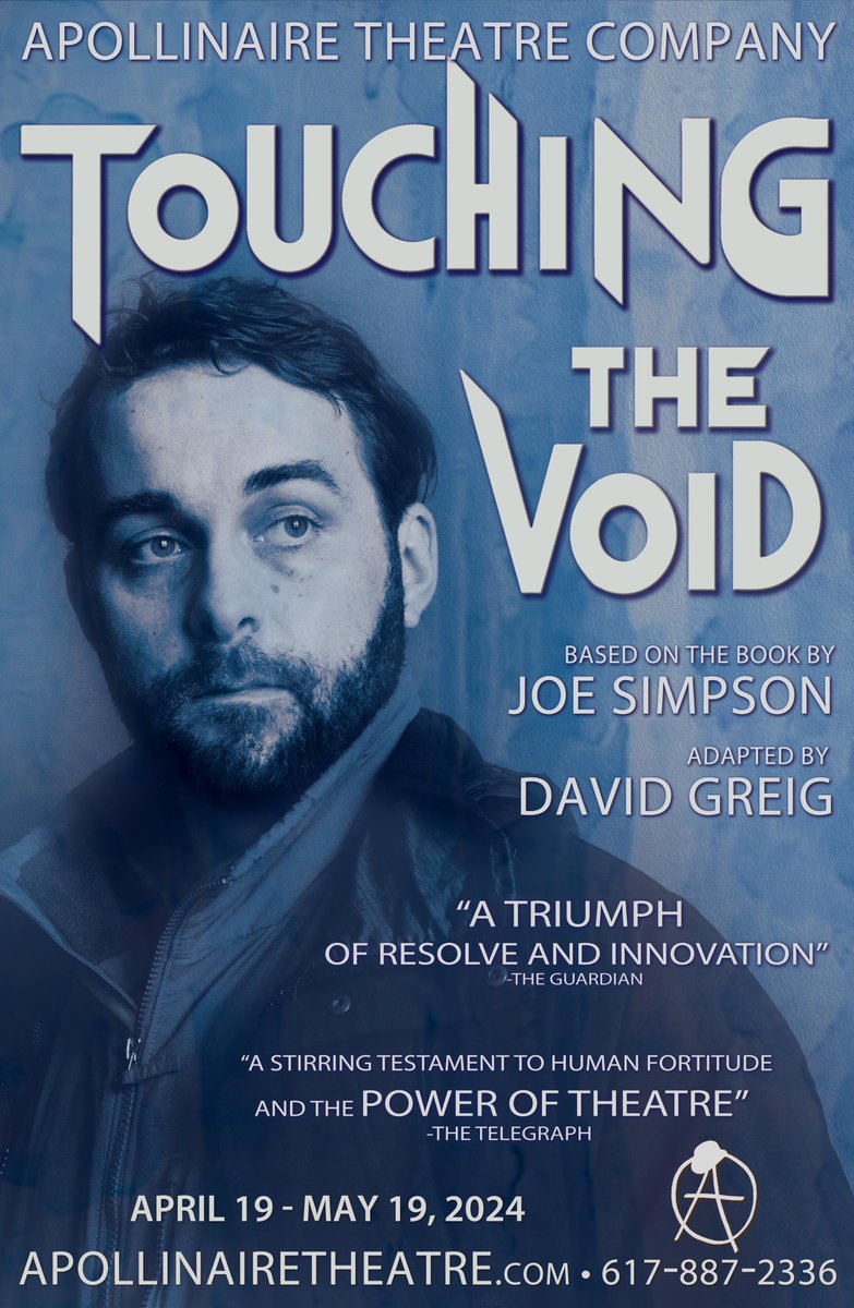 🎭 Experience the ultimate test of human spirit in 'Touching the Void' at Apollinaire Theatre! An epic journey of survival in the Andes, presented by award-winning playwright David Greig 🏔️🧗‍♂️

📅 April 19 - May 19 | Fri & Sat 8 PM, Sun 3 PM
📍 Chelsea Theatre Works, 189…