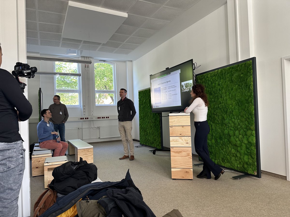fzj_jsc's tweet photo. Today is the first in-person day of the Helmholtz Open Hackathon 2024, hosted at @CASUSscience Görlitz together with @HIDAdigital and @OpenACCorg. Teams and mentors are busy, optimizing and profiling their applications. #OpenHackathons https://t.co/wKyUmsMR0p
