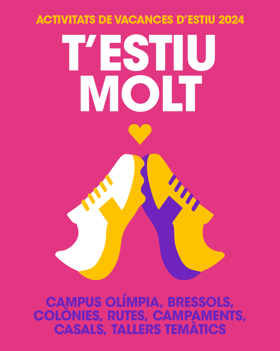 barcelona_010's tweet photo. #TestiuMolt: activitats educatives i de lleure per a infants i joves.
La campanya proporciona beques per a famílies amb dificultats econòmiques o personals i opcions per a infants i adolescents amb discapacitat.
ℹ️ https://t.co/3QmSuk1S62 https://t.co/nPqkijUl7a